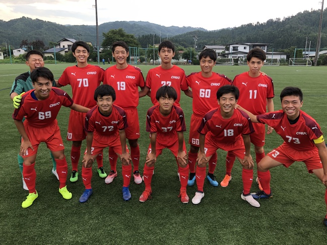 高円宮杯jfa U 18サッカー山形県yリーグ結果 8月24 25日 山形県立山形中央高等学校